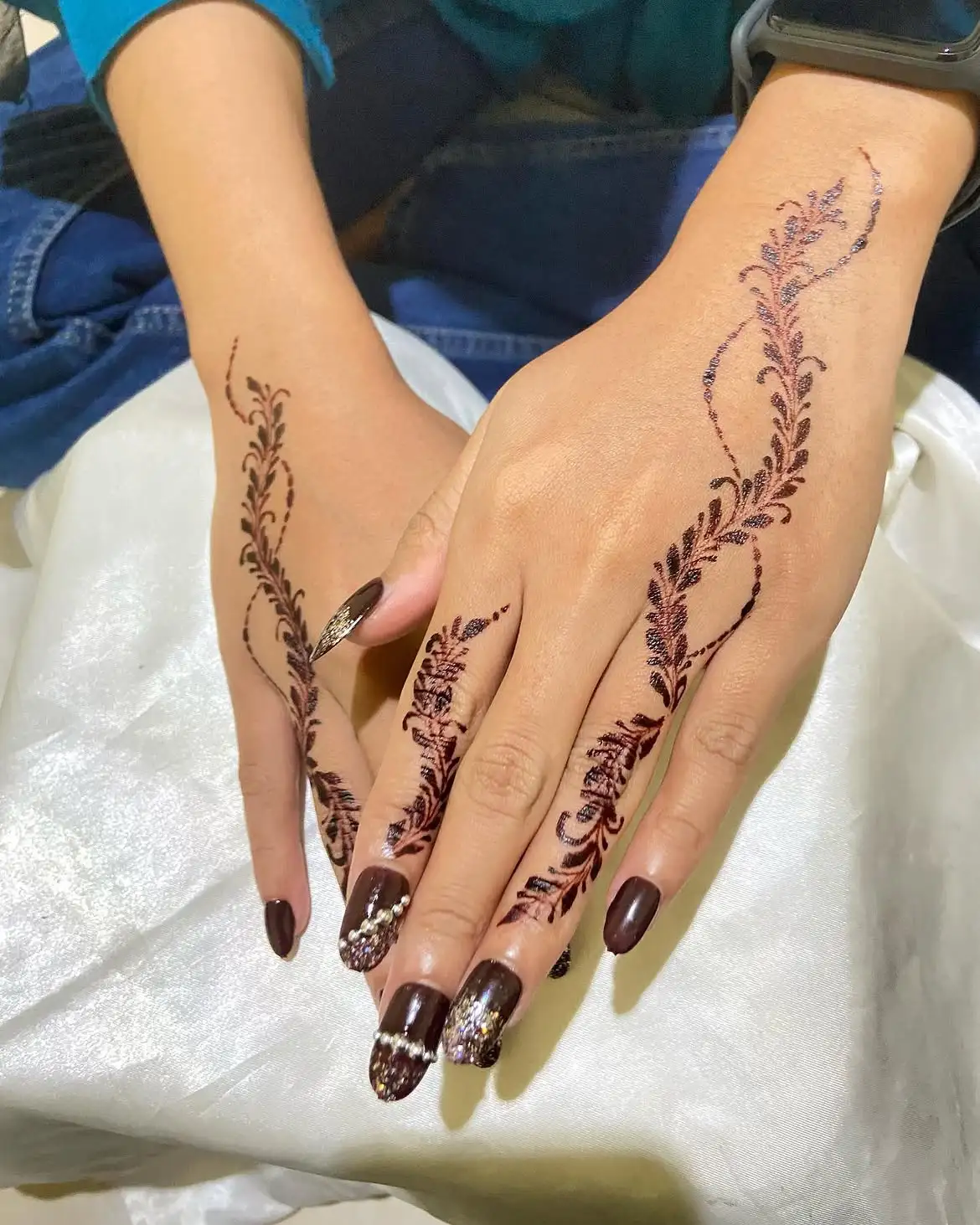 Henna Maroon Package
