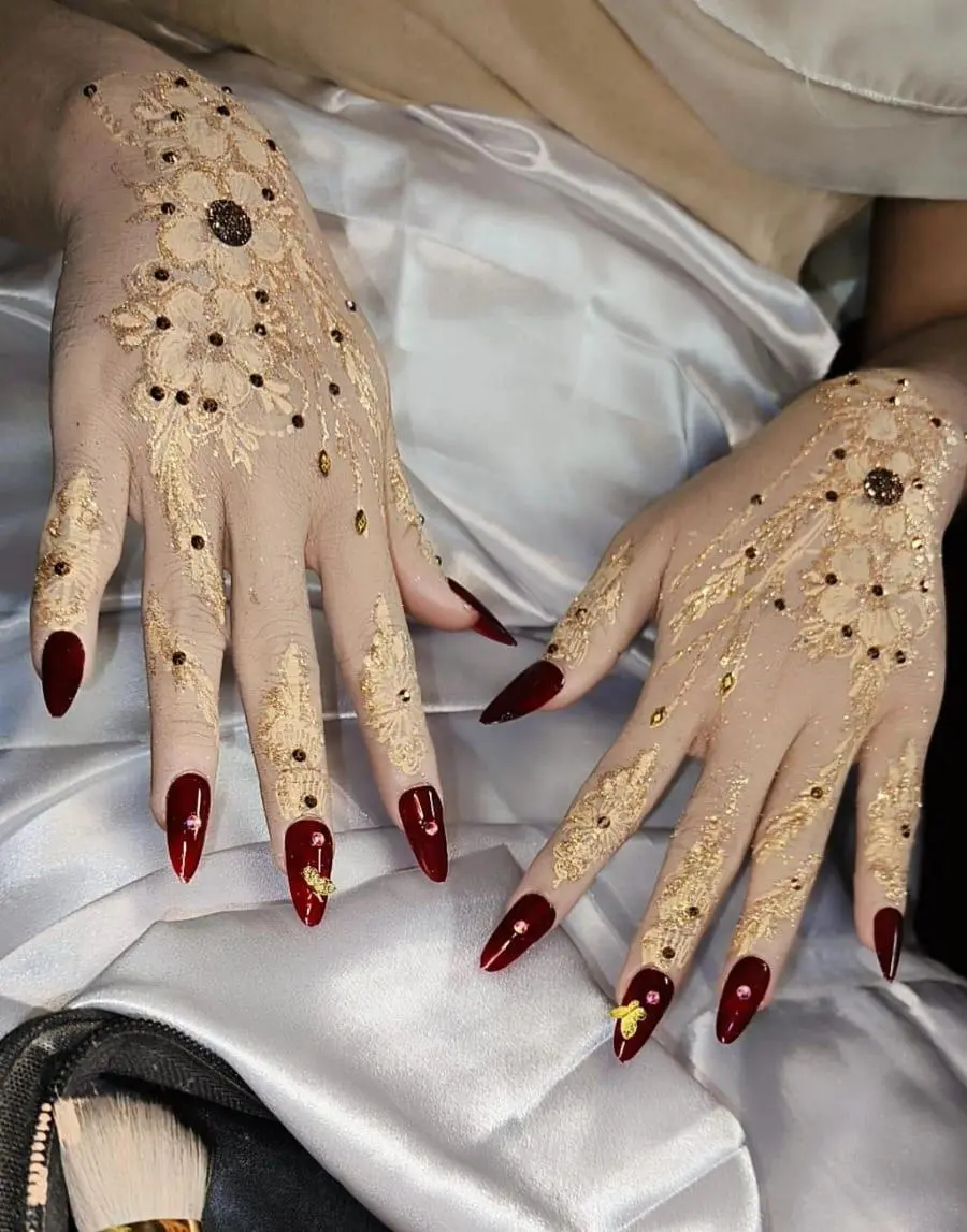 Henna Glitter Gold Package